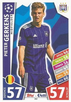 Pieter Gerkens RSC Anderlecht 2017/18 Topps Match Attax CL #282