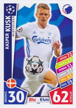 Kasper Kusk FC Kobenhavn 2017/18 Topps Match Attax CL #299