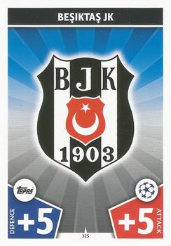 Club Badge Besiktas JK 2017/18 Topps Match Attax CL Club Badge #325