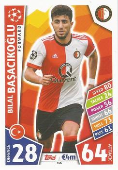 Bilal Basacikoglu Feyenoord 2017/18 Topps Match Attax CL #356