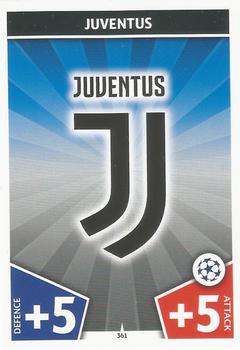 Club Badge Juventus FC 2017/18 Topps Match Attax CL Club Badge #361
