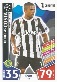 Douglas Costa Juventus FC 2017/18 Topps Match Attax CL #373