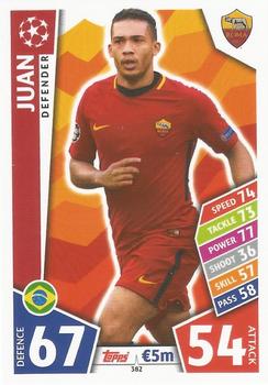 Juan Jesus AS Roma 2017/18 Topps Match Attax CL #382