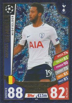 Mousa Dembele Tottenham Hotspur 2017/18 Topps Match Attax CL Man of the Match #404