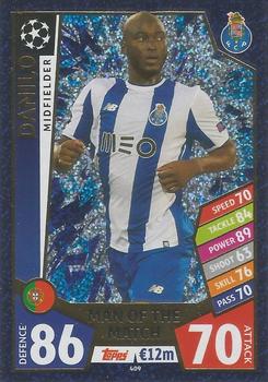 Danilo Pereira FC Porto 2017/18 Topps Match Attax CL Man of the Match #409