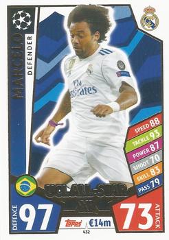 Marcelo Real Madrid 2017/18 Topps Match Attax CL UCL All-Star XI #432