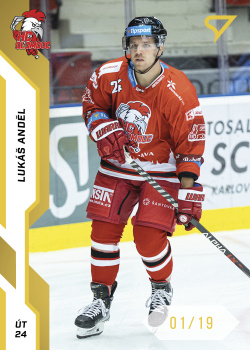 Lukas Andel Olomouc Tipsport ELH 2022/23 SportZoo 1. serie Gold /19 #170
