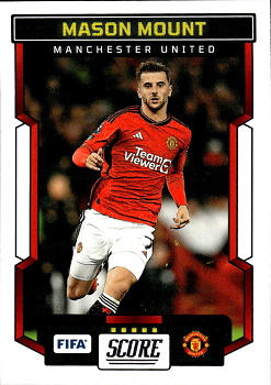 Mason Mount Manchester United Panini Score FIFA Soccer 2023/24 #163