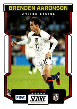 Brenden Aaronson USA Panini Score FIFA Soccer 2023/24 #165