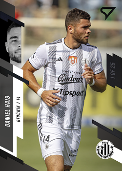 Daniel Hais Ceske Budejovice SportZoo FORTUNA:LIGA 2023/24 1. serie Black /25 #125