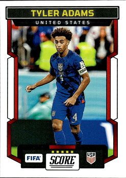 Tyler Adams USA Panini Score FIFA Soccer 2023/24 #167