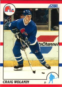 Craig Wolanin Quebec Nordiques Score 1990/91 American #167