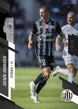 Zdenek Ondrasek Ceske Budejovice SportZoo FORTUNA:LIGA 2023/24 1. serie Black /25 #126