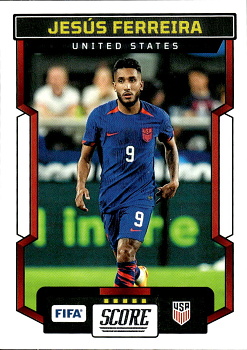 Jesus Ferreira USA Panini Score FIFA Soccer 2023/24 #169