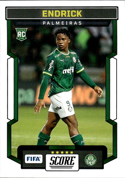 Endrick Palmeiras Panini Score FIFA Soccer 2023/24 #172