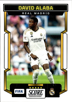 David Alaba Real Madrid Panini Score FIFA Soccer 2023/24 #175