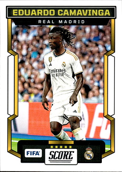 Eduardo Camavinga Real Madrid Panini Score FIFA Soccer 2023/24 #177