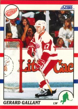 Gerard Gallant Detroit Red Wings Score 1990/91 American #180