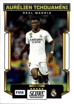 Aurelien Tchouameni Real Madrid Panini Score FIFA Soccer 2023/24 #183