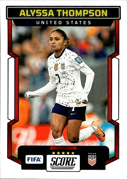 Alyssa Thompson USA Panini Score FIFA Soccer 2023/24 #184