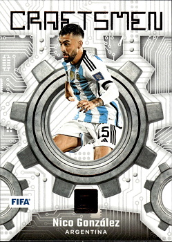 Nico Gonzalez Argentina Panini Donruss Soccer 2023/24 Craftsmen #CR01