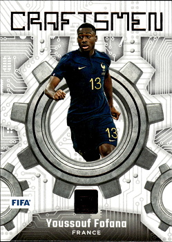 Youssouf Fofana France Panini Donruss Soccer 2023/24 Craftsmen #CR02
