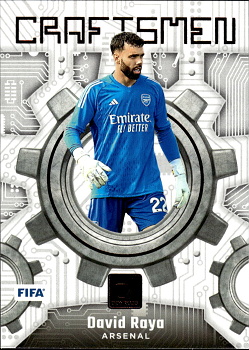 David Raya Arsenal Panini Donruss Soccer 2023/24 Craftsmen #CR03