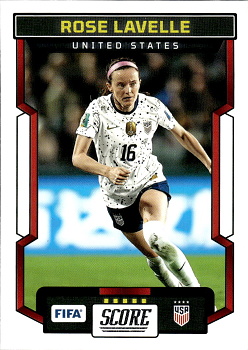 Rose Lavelle USA Panini Score FIFA Soccer 2023/24 #188