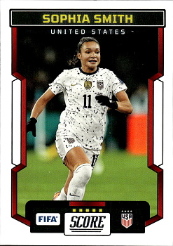 Sophia Smith USA Panini Score FIFA Soccer 2023/24 #189