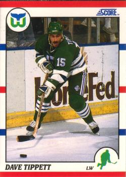 Dave Tippett Hartford Whalers Score 1990/91 American #192