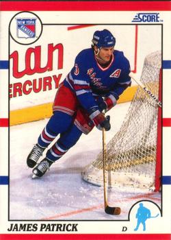 James Patrick New York Rangers Score 1990/91 American #194