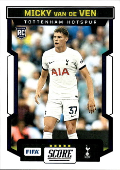 Micky van de Ven Tottenham Hotspur Panini Score FIFA Soccer 2023/24 #195
