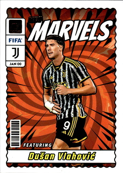 Dusan Vlahovic Juventus FC Panini Donruss Soccer 2023/24 Net Marvels #NM22