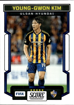 Young-gwon Kim Ulsan Hyundai Panini Score FIFA Soccer 2023/24 #199