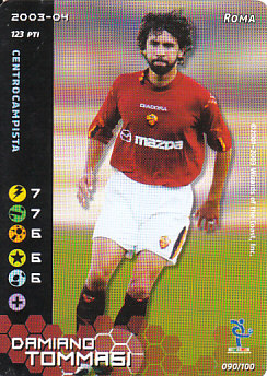Damiano Tommasi AS Roma 2003/04 Seria A Wizards of the Coast #90