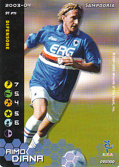 Aimo Diana Sampdoria 2003/04 Seria A Wizards of the Coast #93