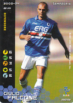Giulio Falcone Sampdoria 2003/04 Seria A Wizards of the Coast #96