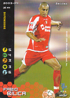 Fabio Bilica Ancona 2003/04 Seria A Wizards of the Coast #1