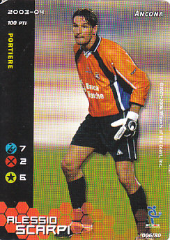Alessio Scarpi Ancona 2003/04 Seria A Wizards of the Coast #6