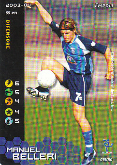 Manuel Belleri Empoli 2003/04 Seria A Wizards of the Coast #15
