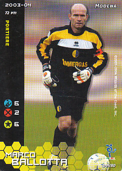 Marco Ballotta Modena 2003/04 Seria A Wizards of the Coast #41