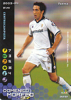 Domenico Morfeo Parma 2003/04 Seria A Wizards of the Coast #49