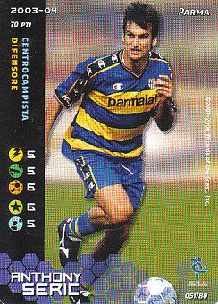 Anthony Seric Parma 2003/04 Seria A Wizards of the Coast #51