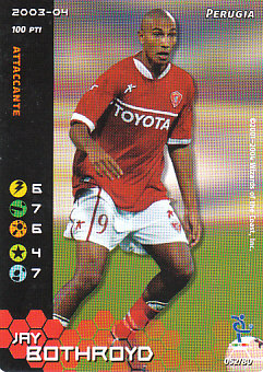 Jay Bothroyd Perugia 2003/04 Seria A Wizards of the Coast #52