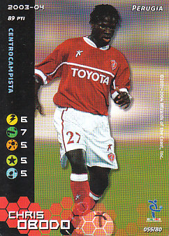 Christian Obodo Perugia 2003/04 Seria A Wizards of the Coast #55