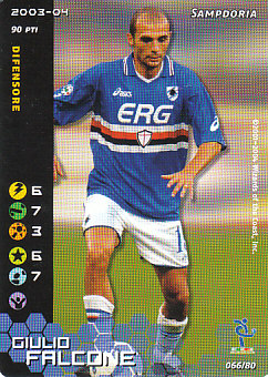 Giulio Falcone Sampdoria 2003/04 Seria A Wizards of the Coast #66