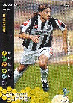 Leandro Cufre Siena 2003/04 Seria A Wizards of the Coast #69