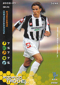 Rodrigo Taddei Siena 2003/04 Seria A Wizards of the Coast #70
