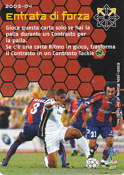 Entrata di forza 2003/04 Seria A Wizards of the Coast #A07