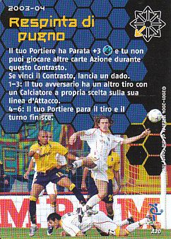 Respinta di pugno 2003/04 Seria A Wizards of the Coast #A20